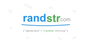 RandStr logo